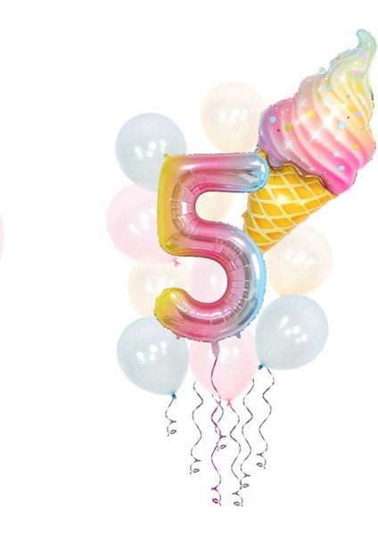 Mini Party Store Dondurma Balon Set