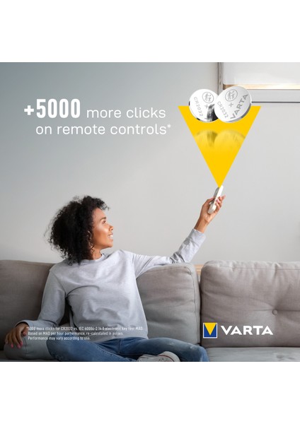 VARTA CR 2032 Lityum Düğme Pil 2'li