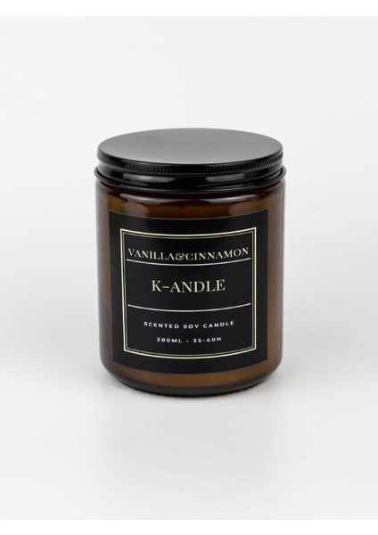 Vanilya & Tarçın Kokulu Mum