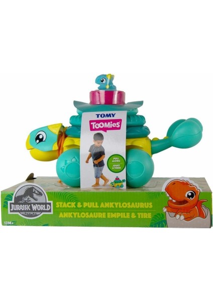 Tomy Toomies Jurassic World Diz ve Çek Anki +12 Ay 73410