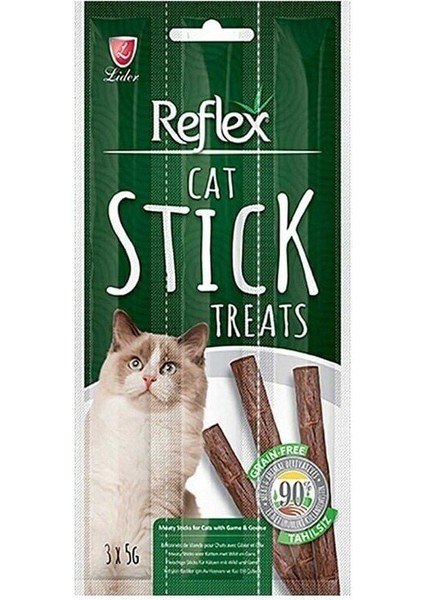 Refle x Av Etli Yetişkin Kedi Ödül Çubuğu 3 x 5 gr