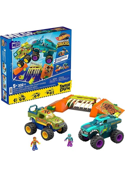 Hot Wheels® MEGA-Wrex™ Dinozor Kemikli Aksiyon Sahası