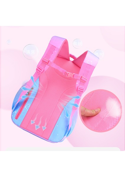 Su Geçirmez Büyük Kapasiteli Sevimli Ilkokul Öğrenci Sırt Çantası - Mavi (Yurt Dışından) modelleri