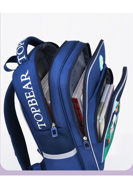 Karikatür Desenli Su Geçirmez Büyük Kapasiteli Sırt Çantası - Mor (Yurt Dışından) indirimleri