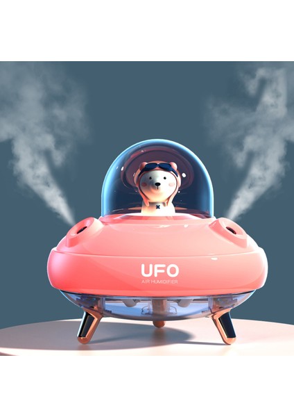 Seyahat Kişisel Elektrik Çift Sprey Nemlendirici Hava Temizleyici Difüzör 400ML USB Fiş Pembe (Yurt Dışından) indirimleri