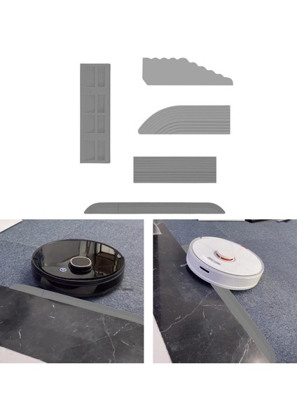 Robot Vakum Süpürgeleri Için 1set Mutfak Eşik Rampaları Gri (Yurt Dışından) modelleri