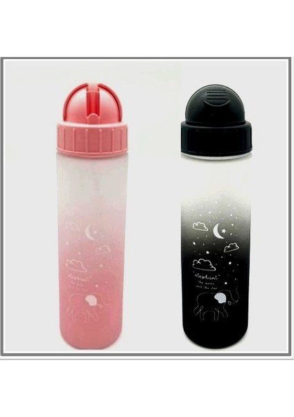 Tisya Pipetli Matara 500ML MW-007 Farklı Renkler