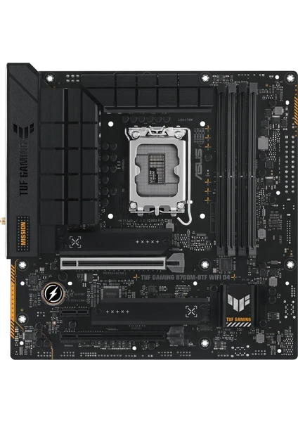 TUF Gaming B760M-BTF Wi-Fi D4 DDR4 1700 Pin mATX Anakart