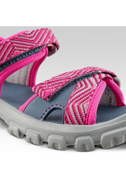 Quechua Çocuk Sandalet - Mavi / Pembe - Mh100 modelleri