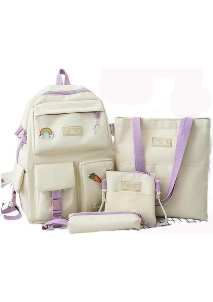 Kız Lisesi Öğrencileri Kore Tarzı Sevimli Ilköğretim Okulu Kız Sırt Çantası (Yurt Dışından)