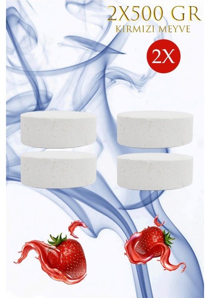 Nem Alıcı Rutubet ve Küf Önleyici Yedek Tablet Kırmızı Meyve (2 x 500) 2'li
