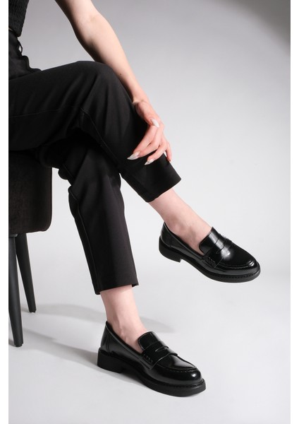 Kadın Loafer Günlük Klasik Ayakkabı Casual Makosen Fonle
