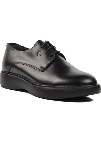 70914 Siyah Deri Erkek Günlük Ayakkabı