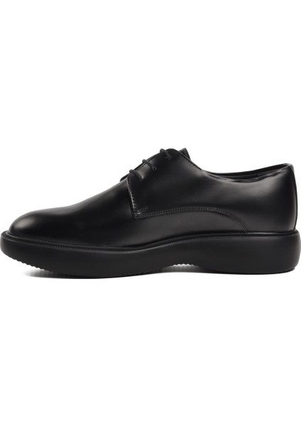 70914 Siyah Deri Erkek Günlük Ayakkabı modelleri
