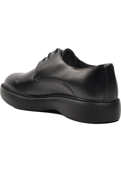 70914 Siyah Deri Erkek Günlük Ayakkabı fırsatları