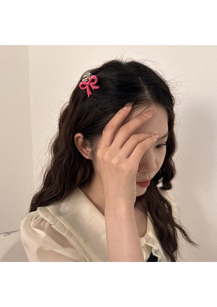 2 Paket Genç Kalpler Renkli Yay Tutma Klipsi (2 Renk) (Yurt Dışından) modelleri