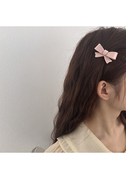 1 Genç Kız Pembe Fiyonk Saç Tokası (Büyük) (Yurt Dışından) fiyatları