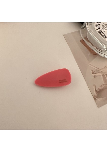 1 Paket Kahkül Klipsi Basit Yan Saç Tokası (Pembe) (Yurt Dışından)