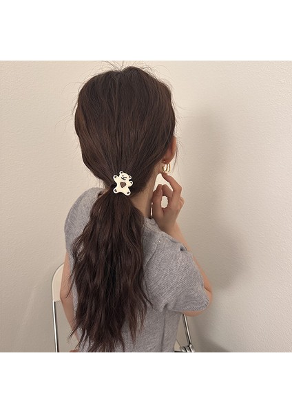 1 Adet Sevimli Ayı Şeker Rengi Saç Ipi (Mor) (Yurt Dışından) modelleri