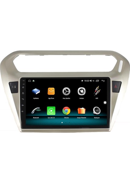 Peugeot 301 Android 10 Multimedya Carplay 2gb Ram + 32GB HDD Navigasyon Ekran fırsatları