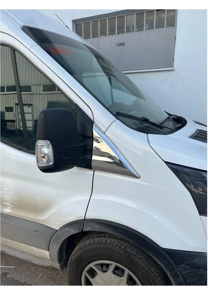 Ebal Oto Ford Transit Krom Kelebek Cam Nikelajı 2 Parça 2013 ve Üzeri P.çelik