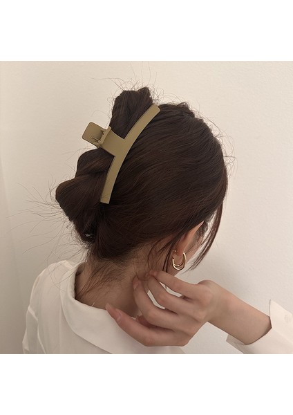 1 Buzlu Renkli Saç Tokası (Gri) (Yurt Dışından) modelleri