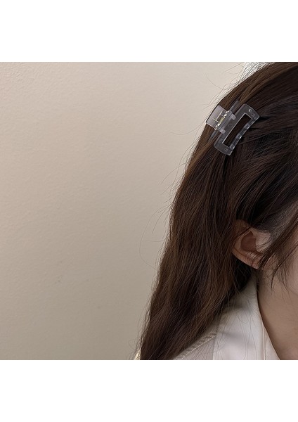 1 Küçük Kare Perçem Klipsi (Mor) (Yurt Dışından) fiyatları