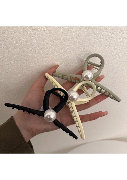 1 Adet Buzlu Saç Tokası Büyük Boy Saç Tokası (Bej) (Yurt Dışından) fiyatları