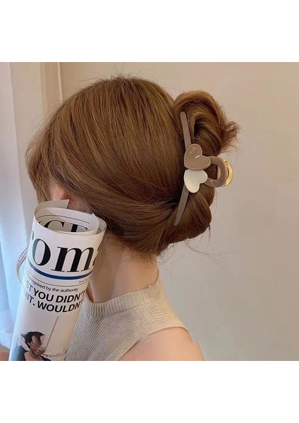 2 Zarif Sütlü Çay Renkli Aşk Klipsi (Beyaz + Köri) (Yurt Dışından) modelleri