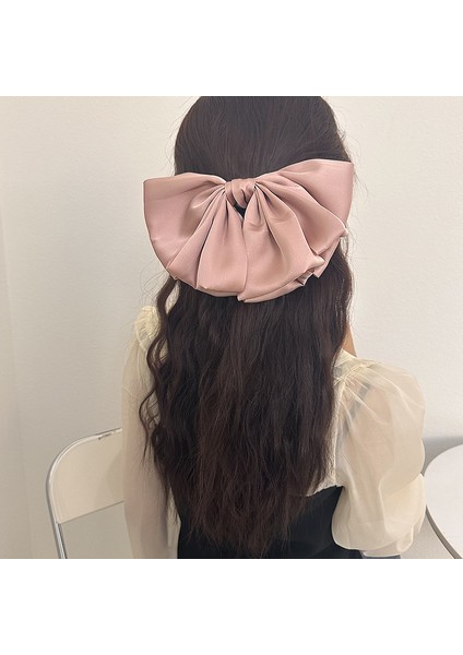 1 Paket Saten Fiyonklu Başlık (Siyah) (Yurt Dışından) fiyatları