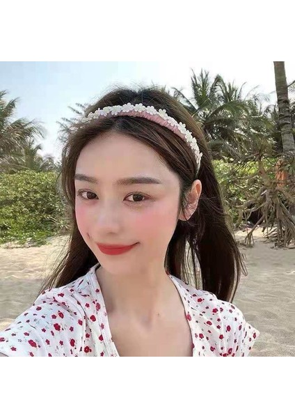 1 Adet Tatlı Kız Şeker Rengi Çiçekli Saç Bandı (Sarı) (Yurt Dışından) fiyatları