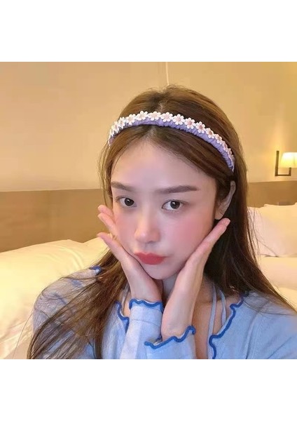 1 Adet Tatlı Kız Şeker Rengi Çiçekli Saç Bandı (Sarı) (Yurt Dışından) fırsatları