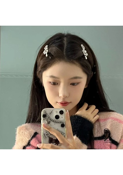 1 Yaz Tatlı Havalı Kız Metal Çiçek Saç Tokası (Altın) (Yurt Dışından) fırsatları