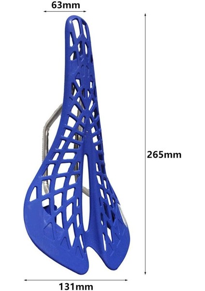 Hollow Karbon Fiber Bisiklet Selesi (Etiketsiz Beyaz, 28,5*13*6cm) (Yurt Dışından) fırsatları