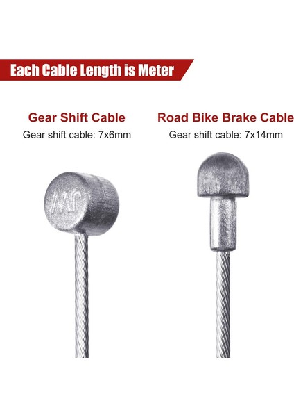 4 Parça Evrensel Iç Bisiklet Fren Kablosu Muhafaza Kiti Dağ Bisikletleri Yol Bisikletleri Için Yedek Bisiklet Fren Kablosu (Siyah) (Yurt Dışından) fırsatları