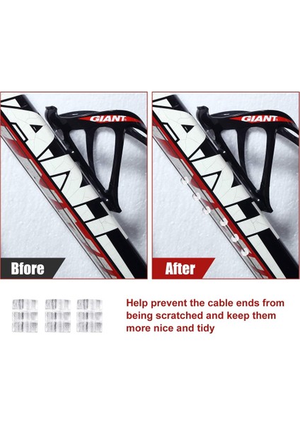 4 Parça Evrensel Iç Bisiklet Fren Kablosu Muhafaza Kiti Dağ Bisikletleri Yol Bisikletleri Için Yedek Bisiklet Fren Kablosu (Siyah) (Yurt Dışından) indirimleri