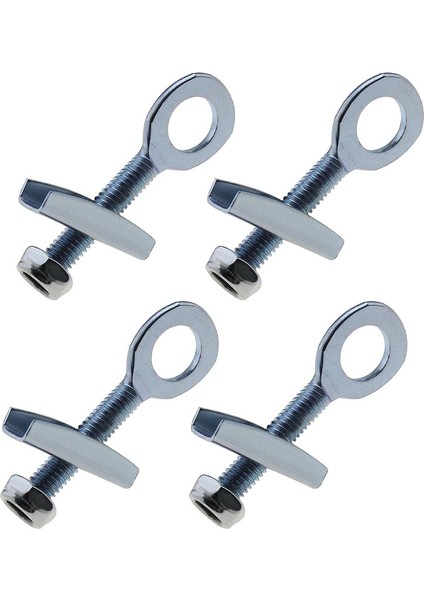 Elektrikli Bisikletler Için Vidalı 4 Adet Ayarlanabilir 10MM Zincir Tekerlek Aks Gerdirici (Yurt Dışından)