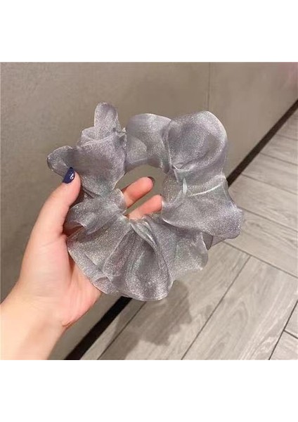 1 Fransız Basit Örgü Saç Bandı (Gri) (Yurt Dışından)