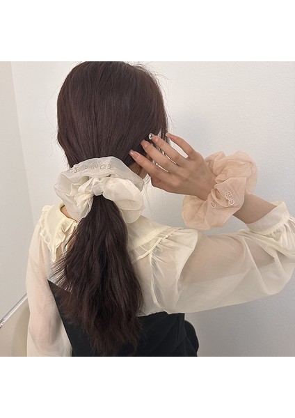 1 Narin Nakış Ağı Ipliği Süper Peri Saç Halkası (Açık Pembe) (Yurt Dışından) modelleri