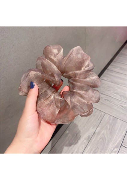 1 Fransız Basit Örgü Saç Halkası (Pembe) (Yurt Dışından)