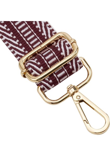 Geniş Omuz Askısı Ayarlanabilir Yedek Kemer Çapraz Kanvas ÇANTA（J45BROWN Altın TOKA）70-135CM (Yurt Dışından) fiyatları