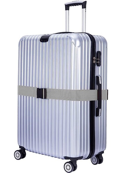 4 Paket Bavullar Için Bagaj Askıları Askı Seyahat Kemerleri Aksesuarları (Gri) (Yurt Dışından) modelleri