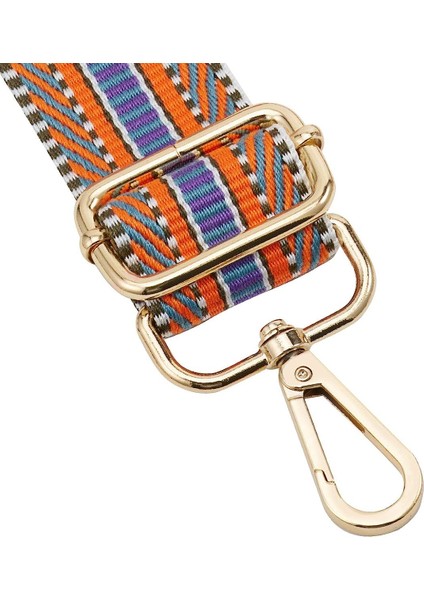 Genişliğinde Omuz Askısı Ayarlanabilir Yedek Kemer Crossbody Kanvas ÇANTA（TURUNCU）80-130CM (Yurt Dışından) modelleri