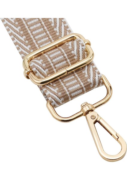 Geniş Omuz Askısı Ayarlanabilir Yedek Kemer Crossbody Kanvas Çanta（gri Altın TOKA）80-130CM (Yurt Dışından) fiyatları