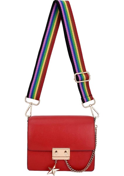 Geniş Omuz Askısı Ayarlanabilir Yedek Kemer Çapraz Kanvas Çanta（çizgili Altın TOKA）80-130CM (Yurt Dışından) fırsatları