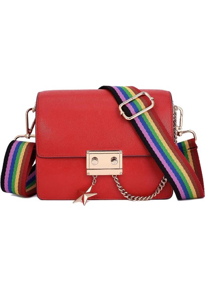 Geniş Omuz Askısı Ayarlanabilir Yedek Kemer Çapraz Kanvas Çanta（çizgili Altın TOKA）80-130CM (Yurt Dışından) indirimleri