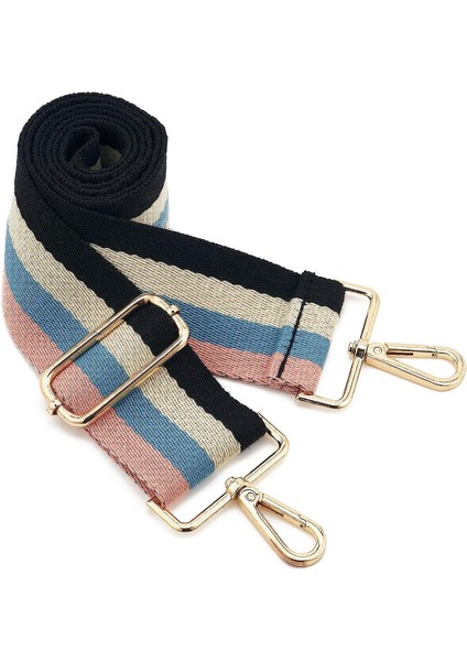 Geniş Omuz Askısı Ayarlanabilir Yedek Kemer Çapraz Kanvas Çanta (Paragraf 7)75-130CM (Yurt Dışından)