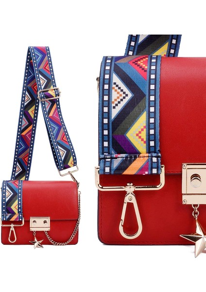 Geniş Omuz Askısı Ayarlanabilir Yedek Kemer Çapraz Kanvas Çanta (Film KARESI)80-130CM (Yurt Dışından) fiyatları