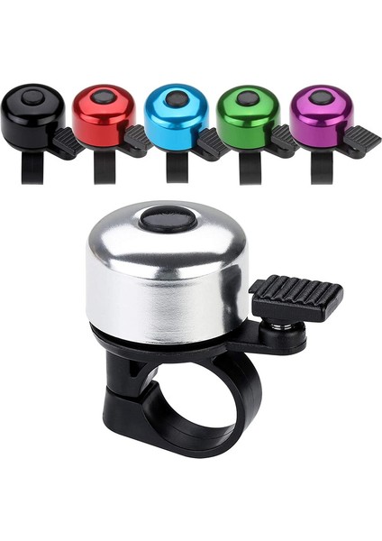 1 Adet Alüminyum Bisiklet Zili Bisiklet Zili (Gümüş) (Yurt Dışından)