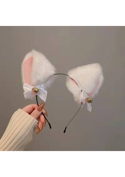 1 Kedi Kulak Çal Grubu (Beyaz) (Yurt Dışından)